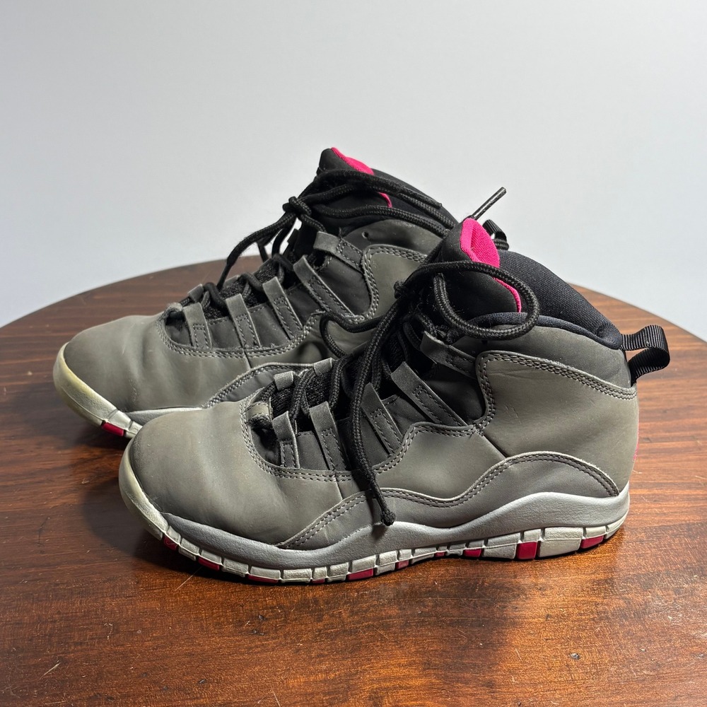 Jordan Sneakers Kids 2Y Grey Air Jordan 10 Retro Maya Moore Fuchsia 487212-006